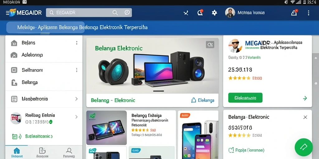 Tampilan antarmuka MEGAIDR yang modern dan fungsional.