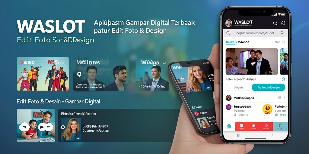 Tampilan antarmuka pengguna WASLOT yang modern dan intuitif.
